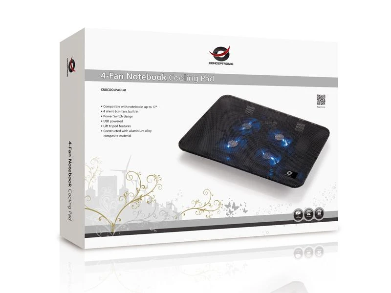Aušinimo padas Conceptronic THANA CNBCOOLPADL4F