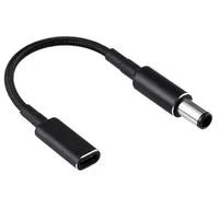 Adapteris AV CoreParts CoreParts MBXUSBC-CO0003 Lyties keitiklis / Kabeliai USB C 4.5*3.0 Juodas