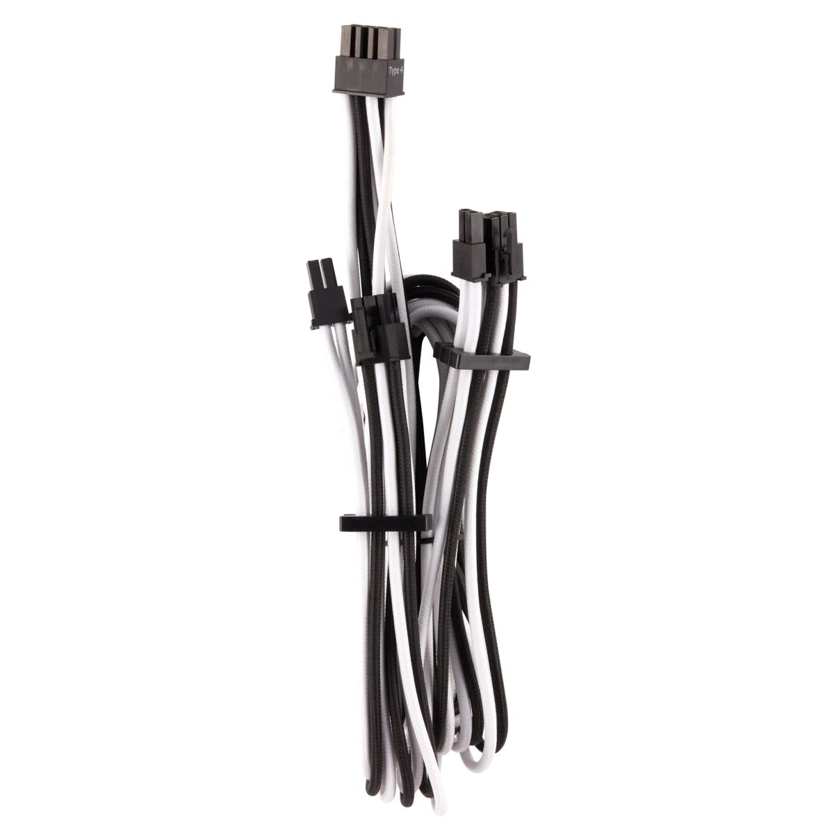 Corsair Premium Pro Sleeved Cable Set (Gen 4) – baltas/juodas