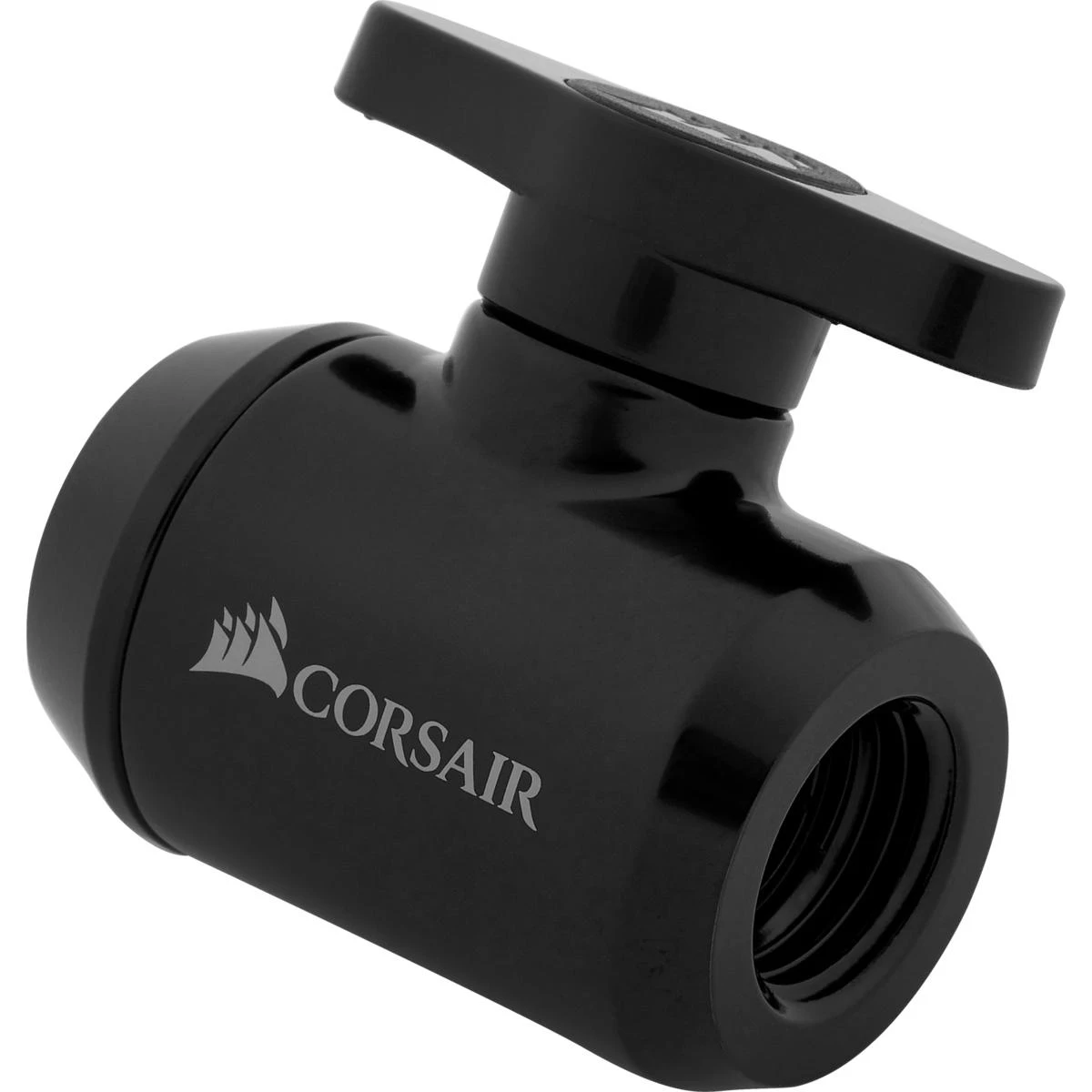 Corsair Hydro X Series XF Ball Valve - juodas