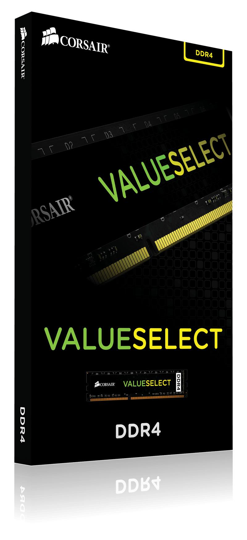 RAM Corsair ValueSelect 8GB DDR4-2666 CL18 DIMM atmintis