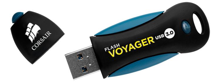 CORSAIR 256GB Flach Voyager USB3.0 Skaitymas 190MBs Rašymas 90MB Plug and Play