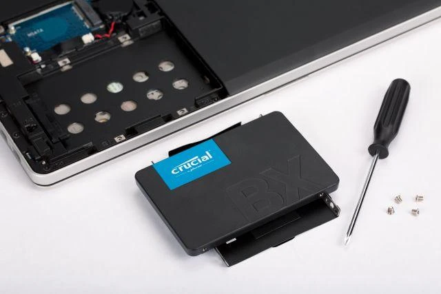 Kietasis diskas SSD CRUCIAL BX500/240GB/SATA 3.0/Rašymo greitis 500 MBytes/sec/Skaitymo greitis 540 MBytes/sec/2,5"