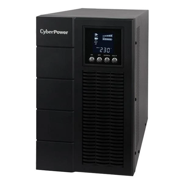 CYBERPOWER OLS3000E Online UPS 3000VA/2700W LCD PFC suderinamas Žalias Power SNMP lizdas