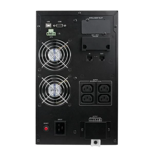 CYBERPOWER OLS3000E Online UPS 3000VA/2700W LCD PFC suderinamas Žalias Power SNMP lizdas
