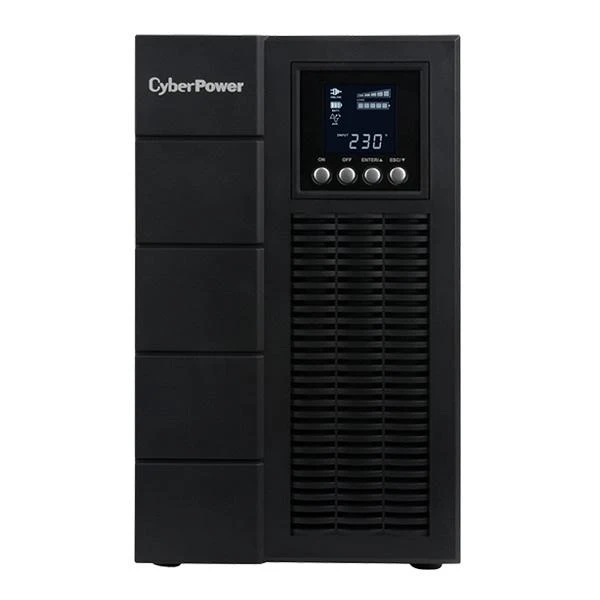 CYBERPOWER OLS3000E Online UPS 3000VA/2700W LCD PFC suderinamas Žalias Power SNMP lizdas