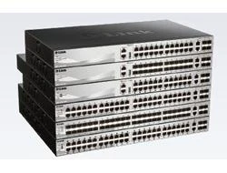 Šakotuvas D-LINK 24 prievadų gigabito PoE / PoE+ su 2 10GBASE-T ir 4 SFP+ prievadais – biudžetinis PoE 370W