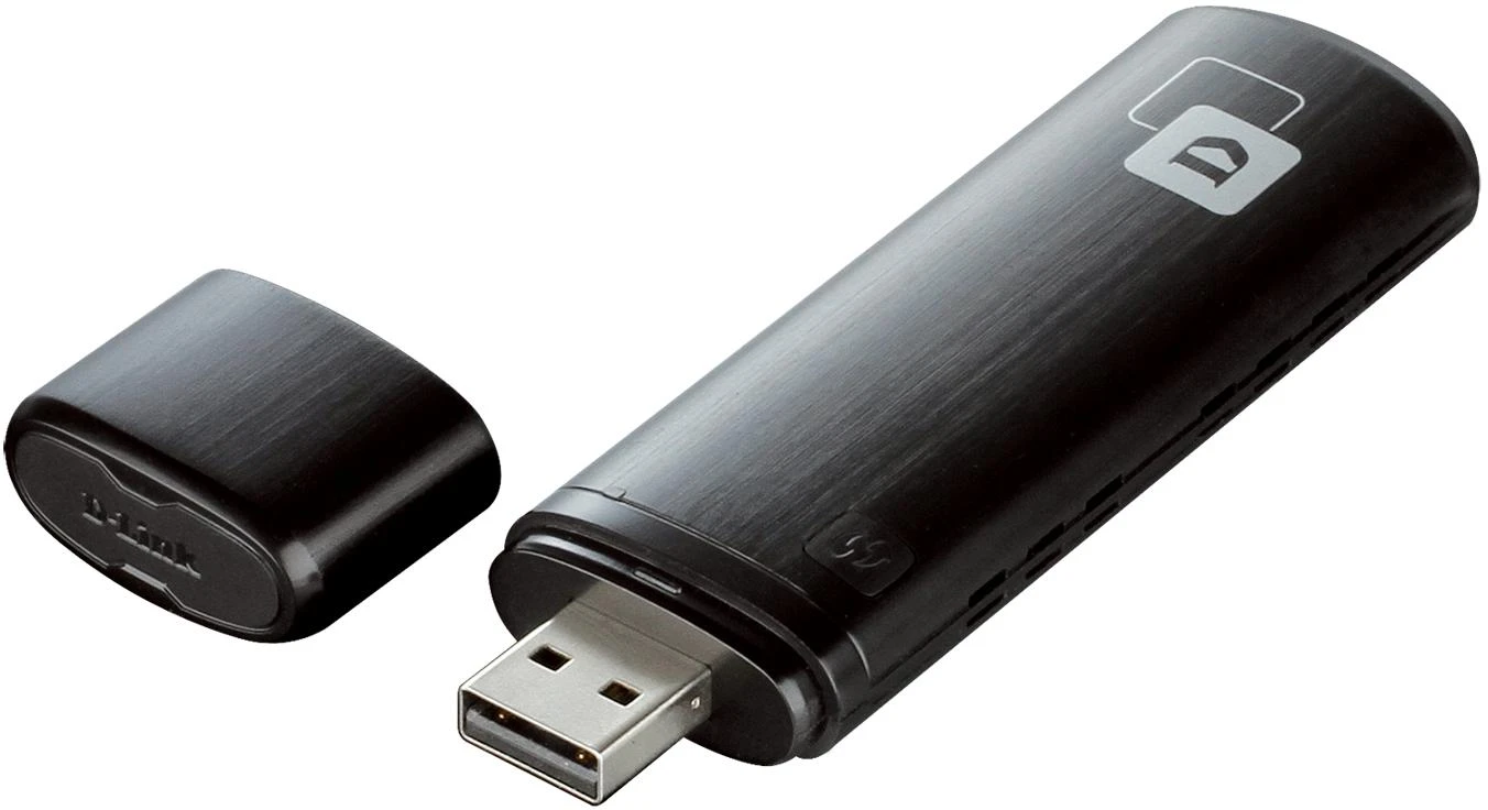 D-Link DWA-182 USB adapteris su atidengta jungtimi
