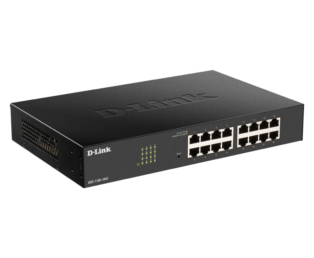 Šakotuvas D-LINK Easy Smart 16 jungtys Gigabit Switch