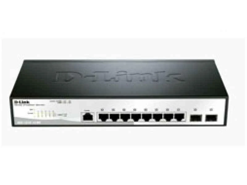 Šakotuvas Jungiklis D-Link DGS-1210-08P (8x 10/100/1000Mbps)