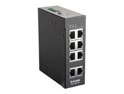 Šakotuvas D-LINK 8 prievadų nevaldomas Layer2 greitas eterneto pramoninis jungiklis