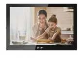 Dahua IP domofono monitorius VTH5321GB-W. 10 col. 1024x600. Wifi, PoE(802.3af). SIP. Andoid 8.1, Juodas