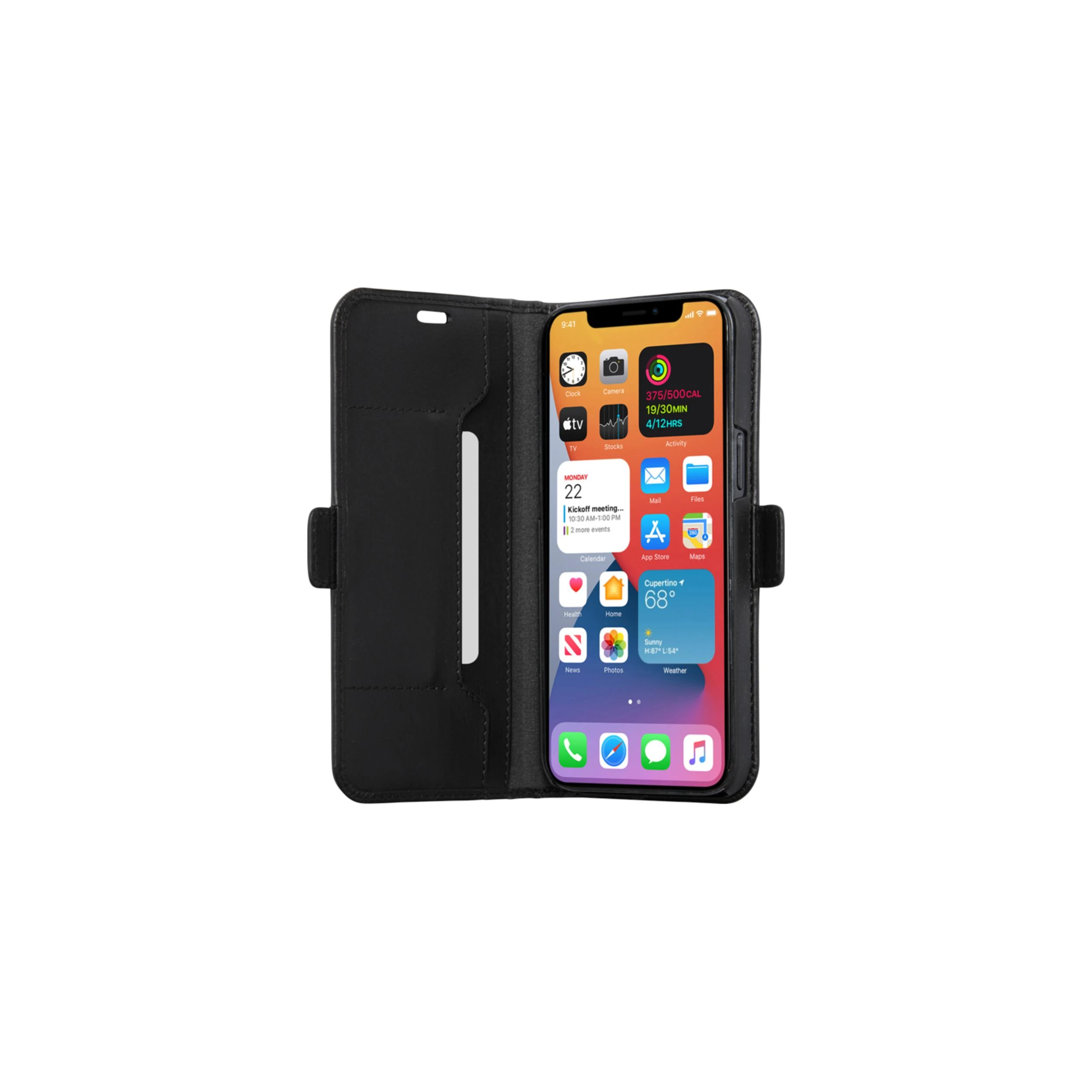 Dėklas DBRAMANTE1928 COPENHAGEN SLIM – IPHONE 12 6.1? - Juodas