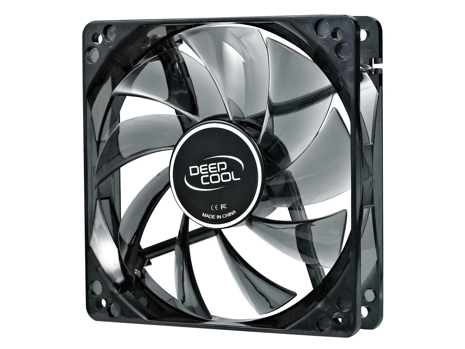 deepcool "Wind Blade 120" pusiau skaidrus ventiliatorius su mėlynu LED apšvietimu