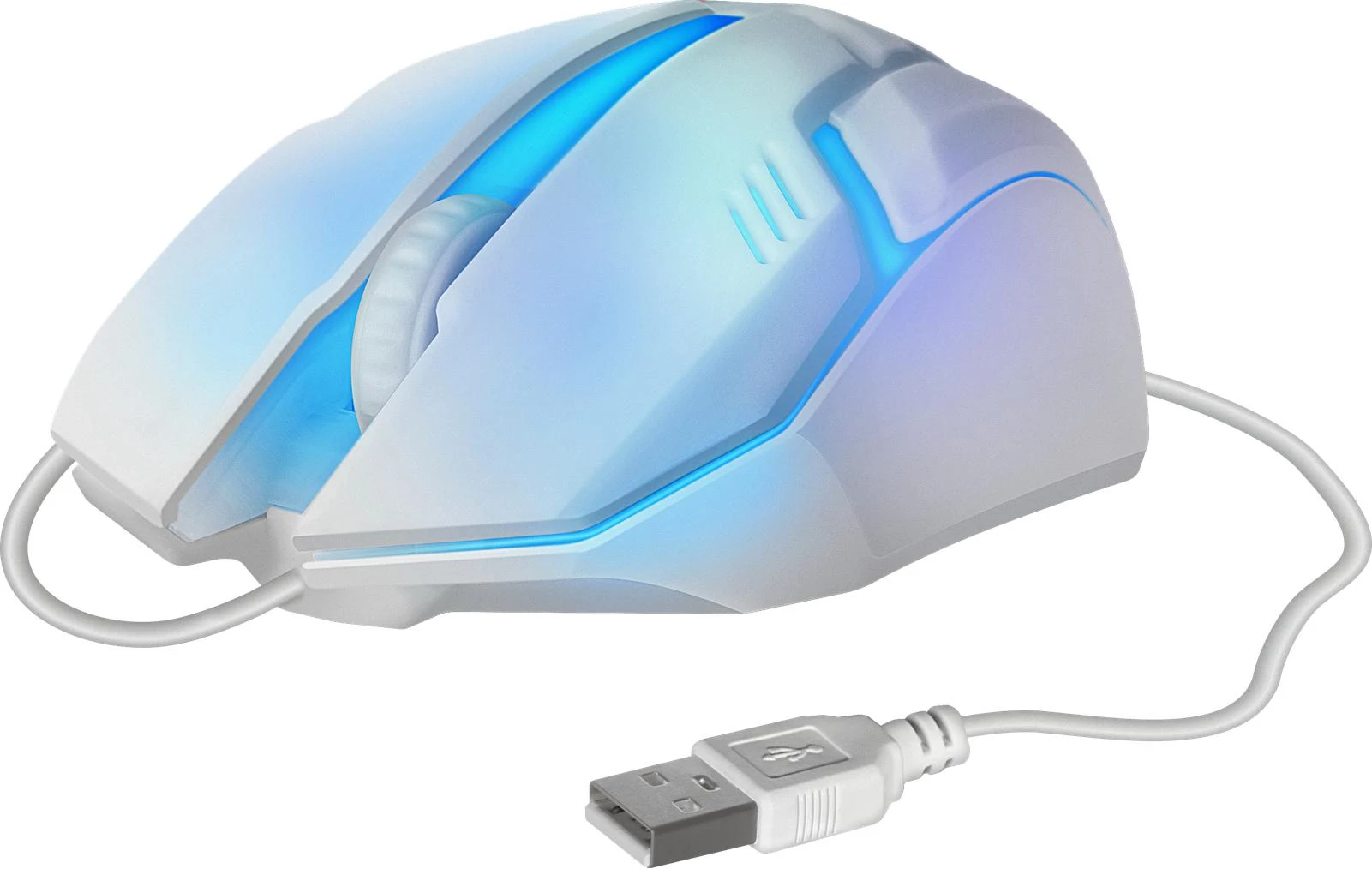 Pelė DEFENDER CYBER MB-560L Baltas 7-COLORS BACKLIGHT