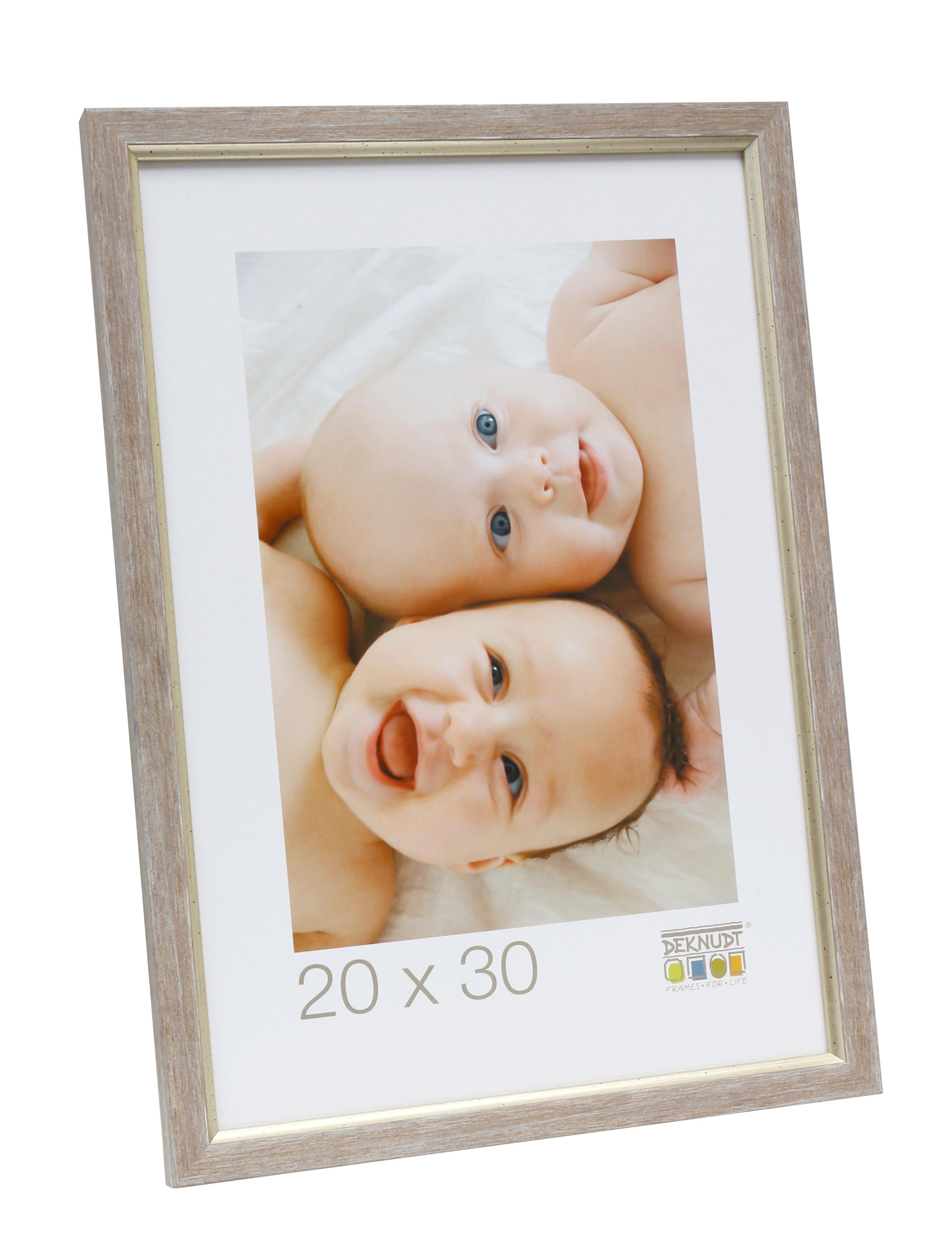 Nuotraukų rėmelis Deknudt S46AF3 20x30 Dervos smėlio spalvos dažytos