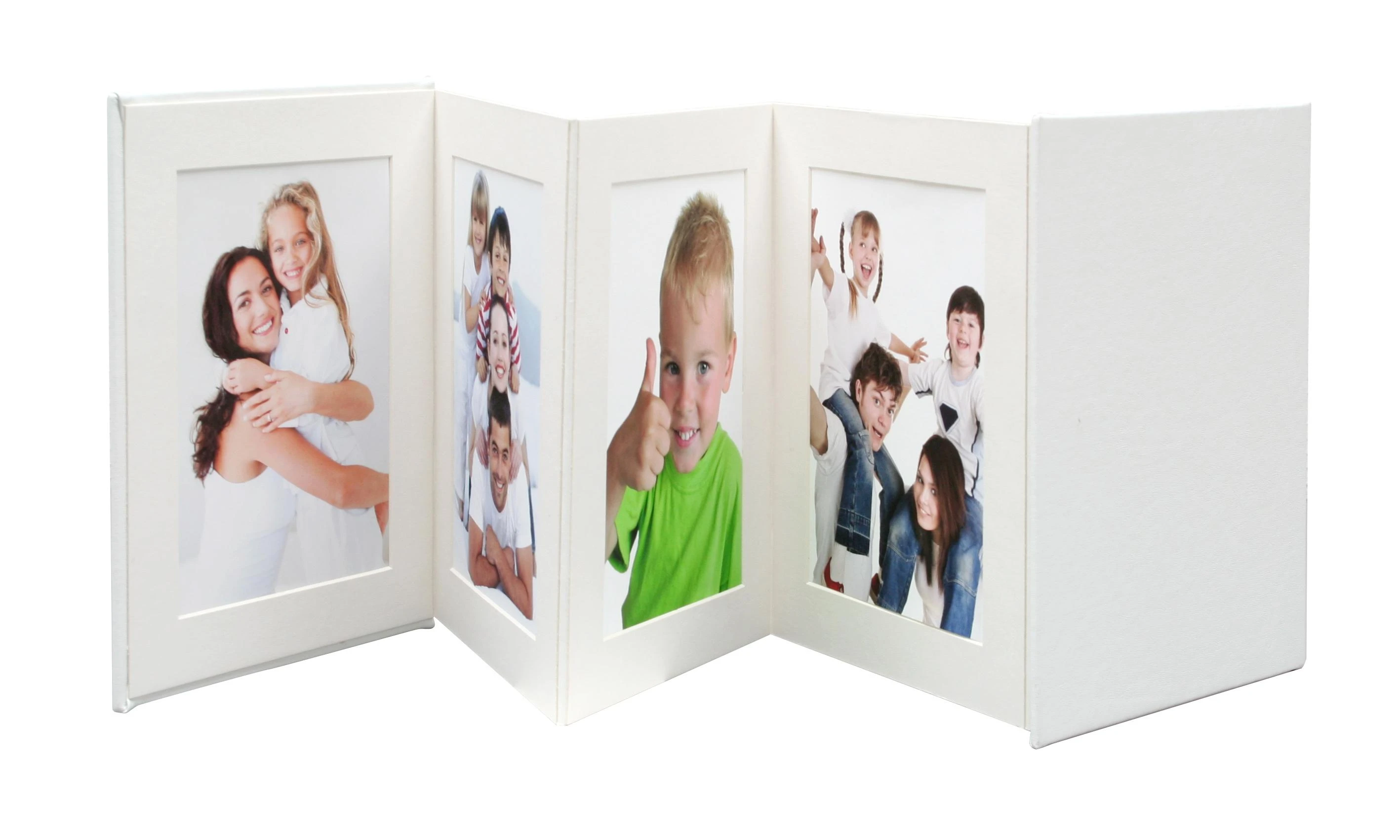 Nuotraukų rėmelis Deknudt Leporello baltas 8x13x18 8 nuotraukos A66DC1 8PH