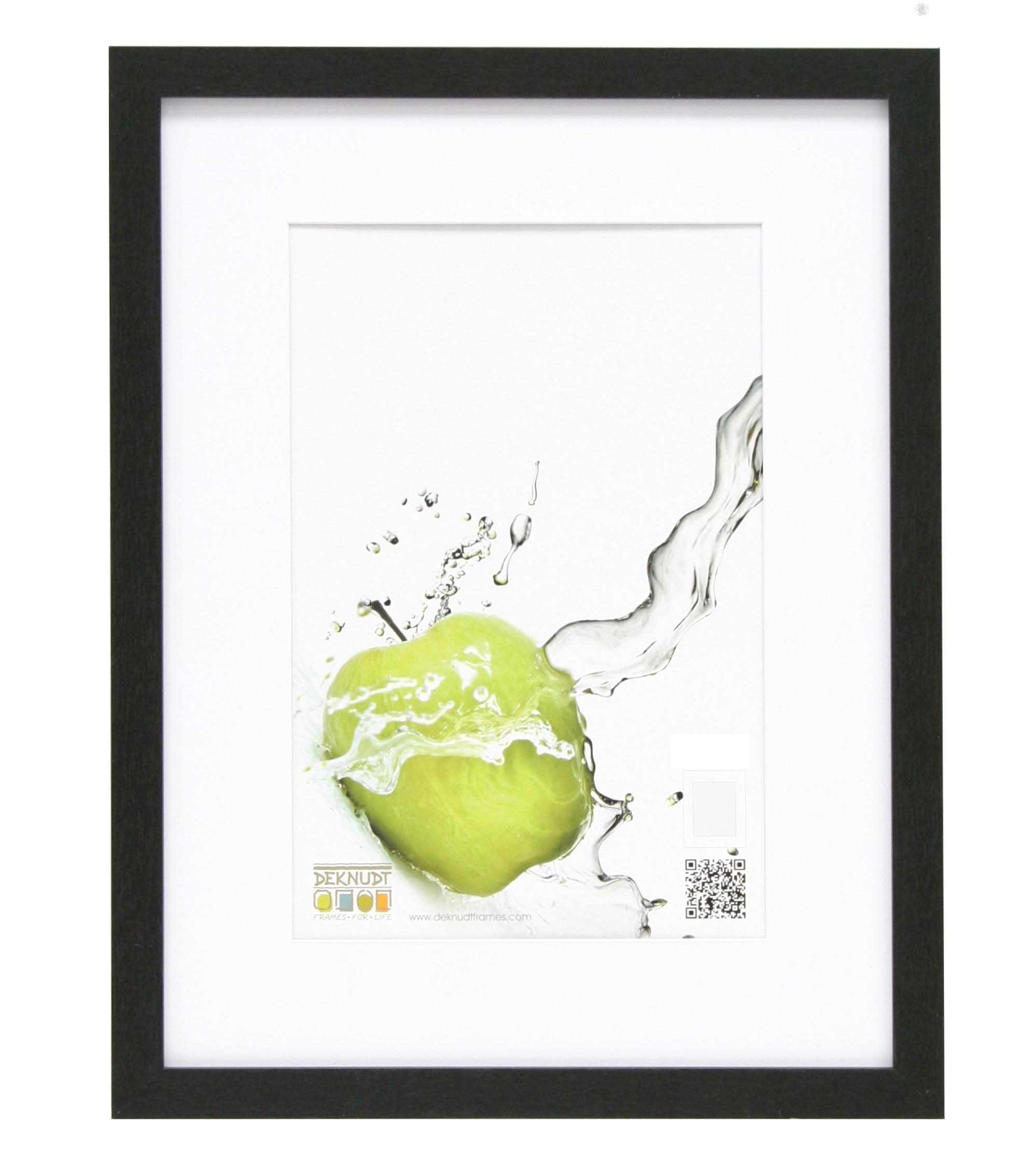 Nuotraukų rėmelis Deknudt S66KF2 P1 18x24 medinis juodas 