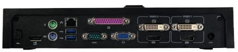 Dell E-Port II doko stotelės galinės jungtys