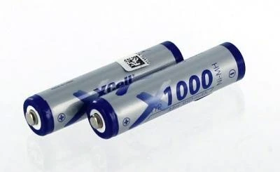Dvi įkraunamos Xcell 1000 mAh baterijos