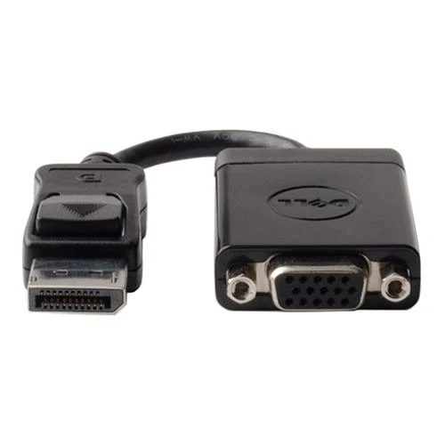DELL 470-ABEL DisplayPort VGA Juoda