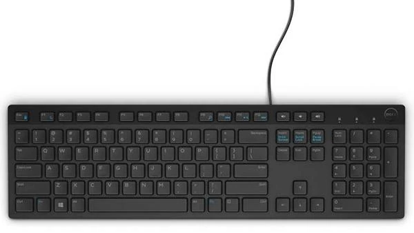 Dell Technologies DELL Klaviatūra su laidu - KB216 - UK (QWERTY) - Juodas