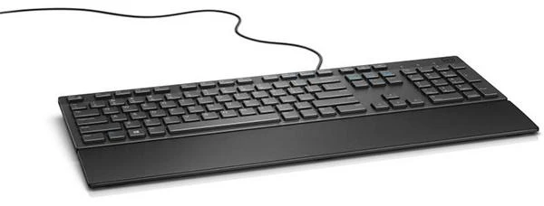 Klaviatūra Dell KB216 su laidu 100% (full-size) juoda