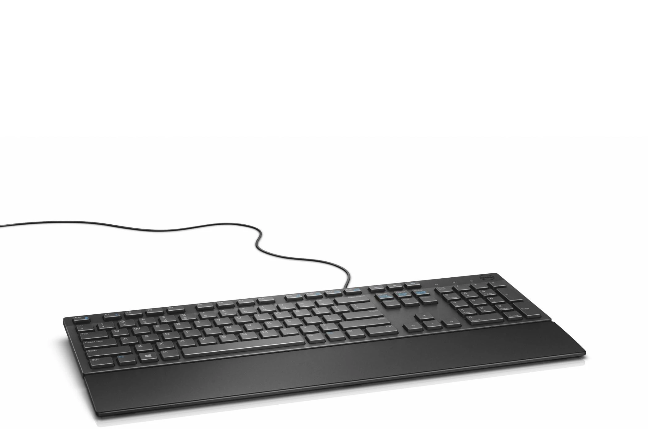 Dell multimedijos klaviatūra KB216, RUS, Juoda 580-ADGR
