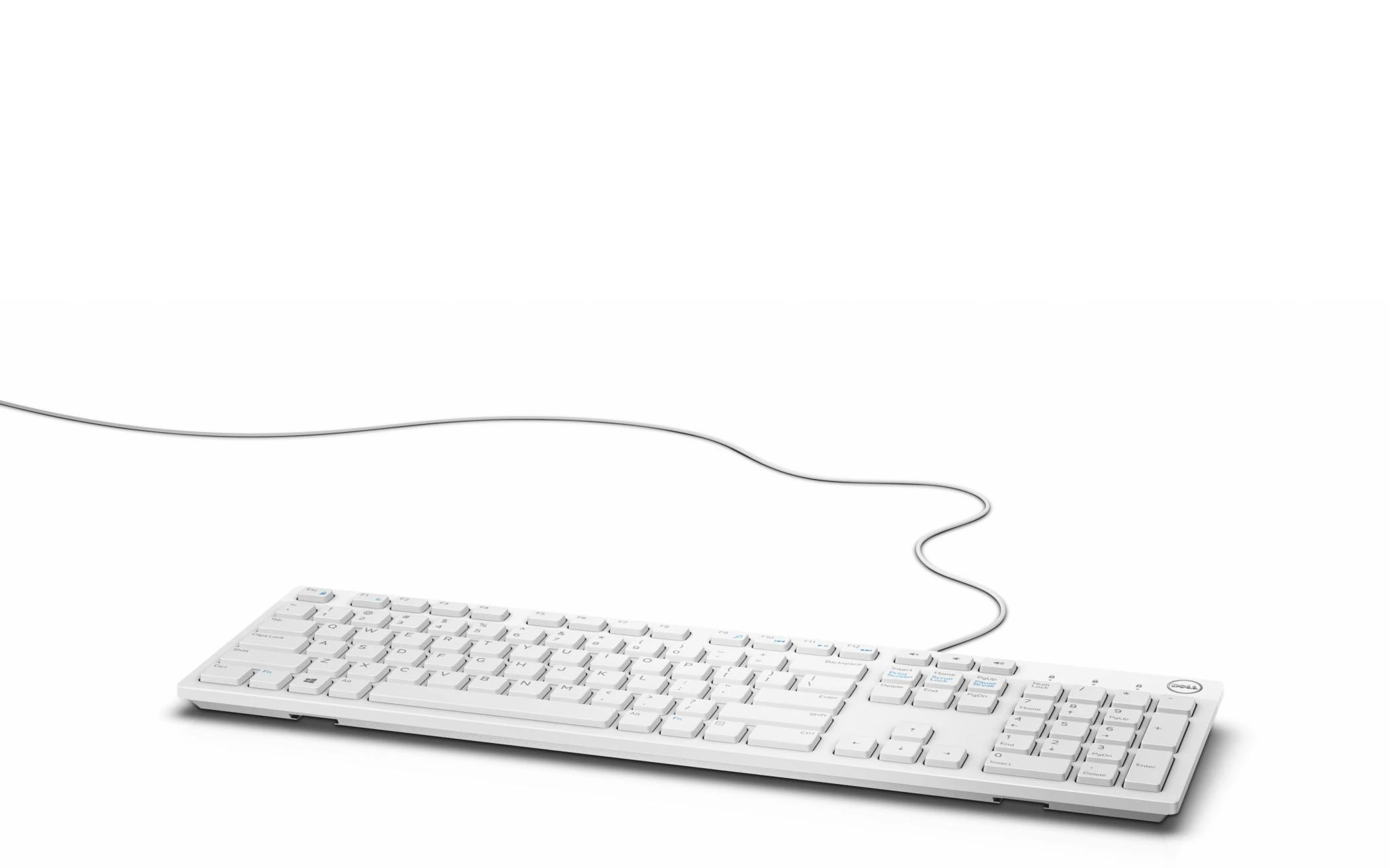 Klaviatūra Dell KB216, Balta