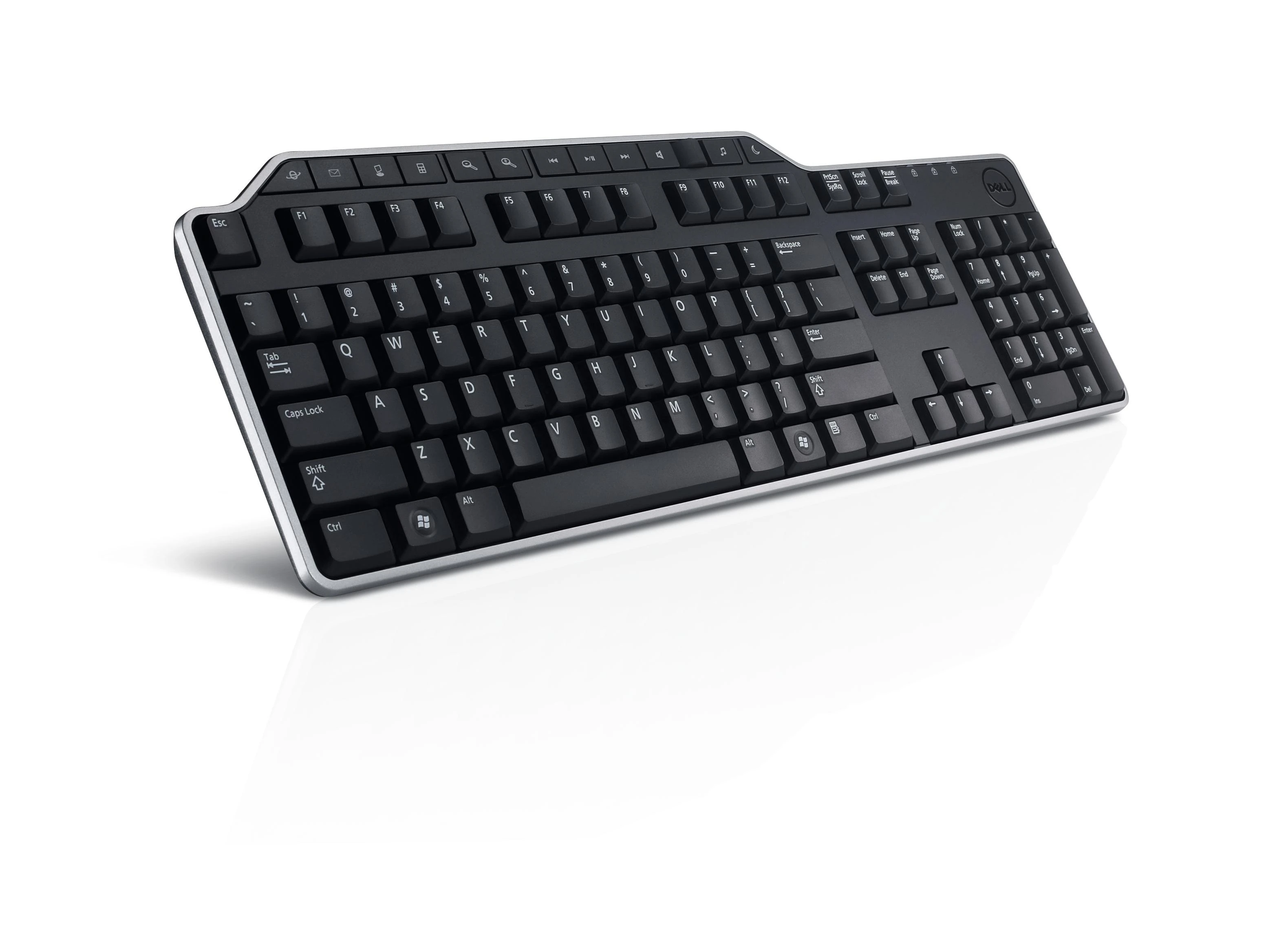 Dell KB522 - Klaviatūra - USB - US International QWERTY - Juodas - Klaviatūra - QWERTY