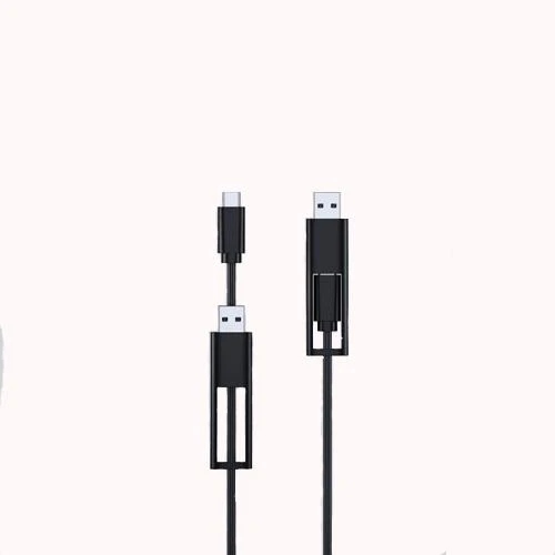 Dell D6000 laidas su USB-C ir USB-A jungtimis