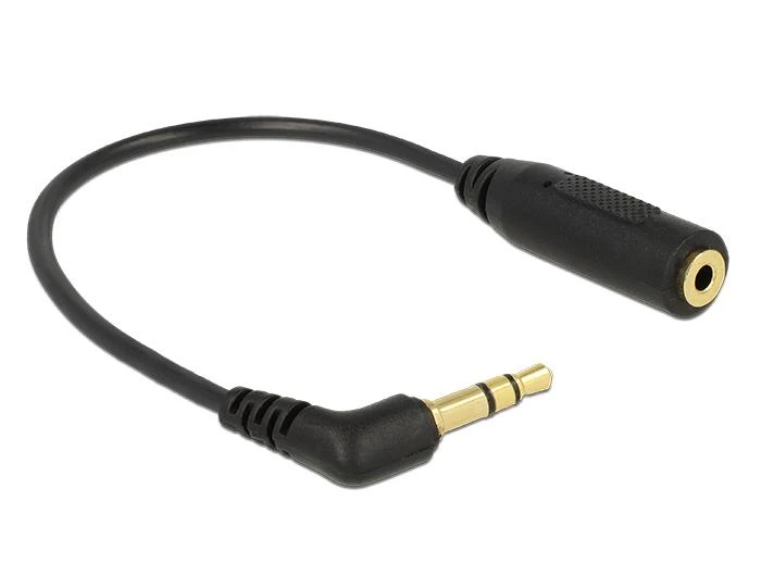 Garso adapteris 3.5 mm kampinis su 2.5 mm lizdu