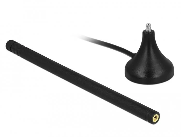 Delock LTE antenos SMA kištukas 3 - 5 dBi 12,5 cm fiksuotas įvairiakryptis