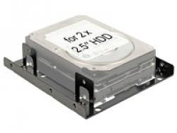DELOCK Installation frame 3.5inch > 2x 2.5" 70mm × 100mm HDD juodas