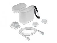 Delock Apple AirPods priedų rinkinys baltas