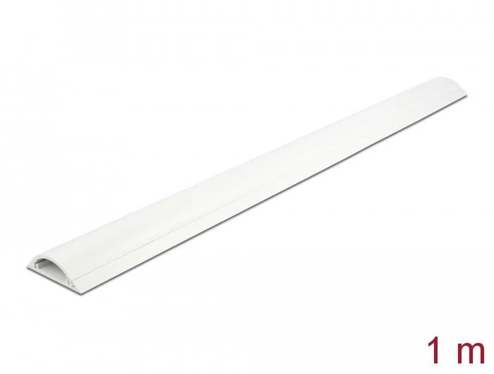 Delock Kabelkanal selbstklebend 50 x 12 mm - Länge 1 m baltas