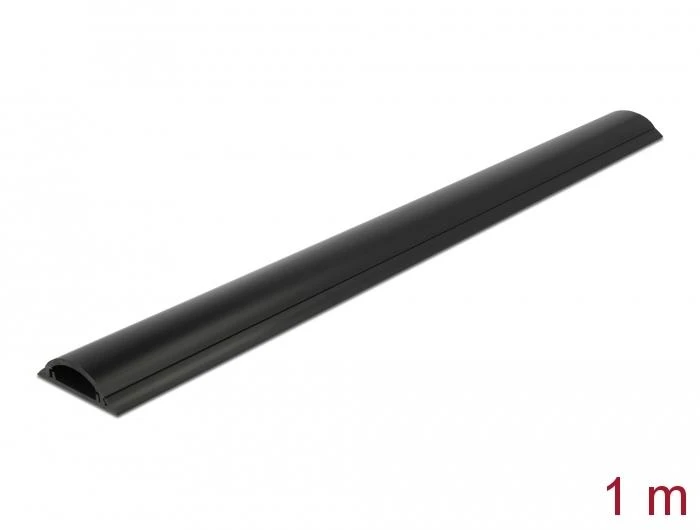 Organizer Delock DELOCK Kabelkanal selbstklebend 50 x 12mm - Länge 1m juodas