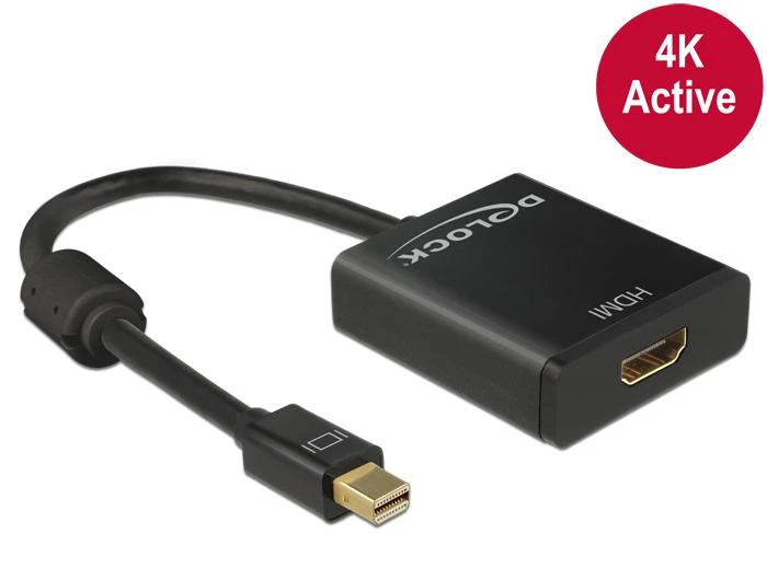 Mini DisplayPort - HDMI aktyvus adapteris su 4K žyma