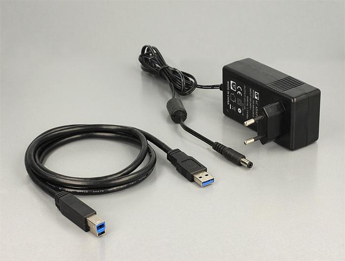 Delock Doko stotelė HDDx2 Sata 2,5/3,5 USB 3.0
