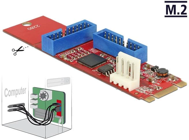 Kontroler Delock (62843)