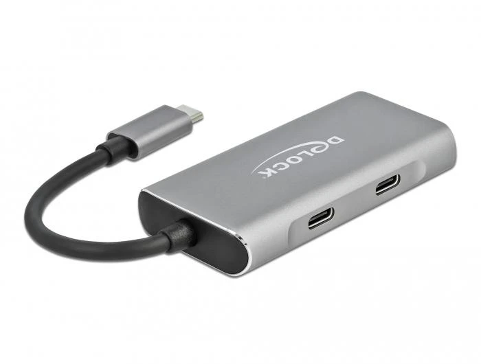 HUB USB Delock 2x USB-C + 2x USB-A 3.2 Gen2 (63260)