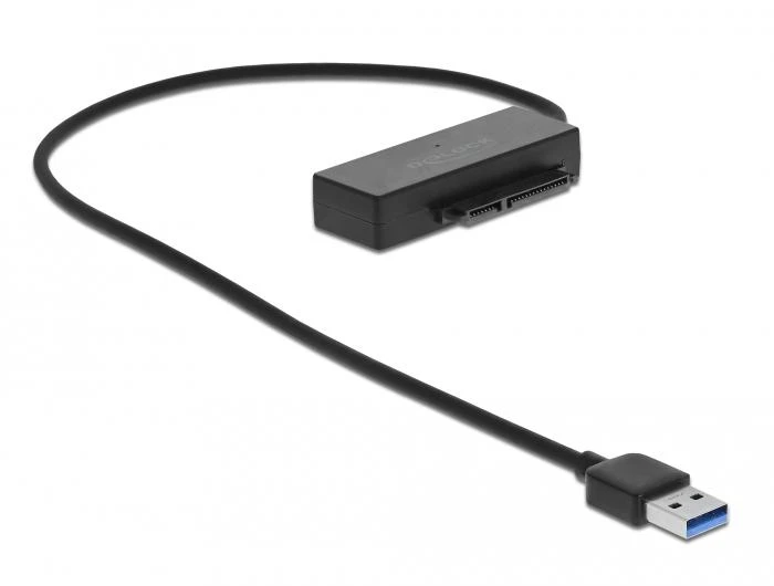 Delock USB Type-A į SATA konverteris su 3,5 colio apsauginiu dėklu