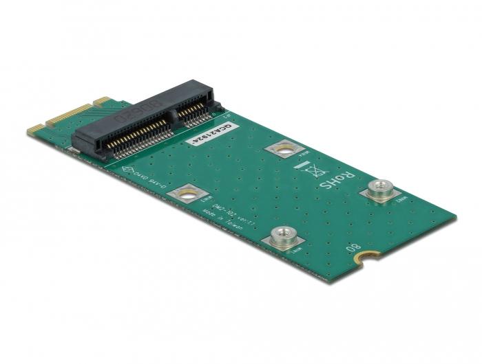 Kontroler Delock DeLOCK Adapteris M.2 Key B + M> Mini PCIe Slot (PCIe / USB) (64103) - FPUVGY01