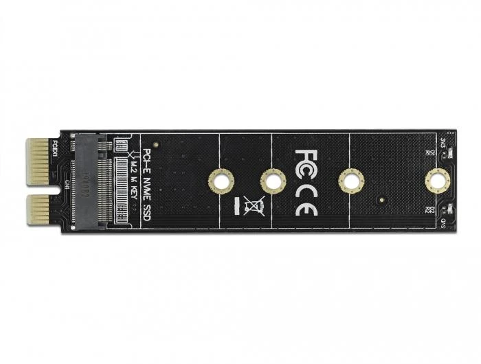 „Delock PCI Express x1 zu M.2 Key M“ adapteris