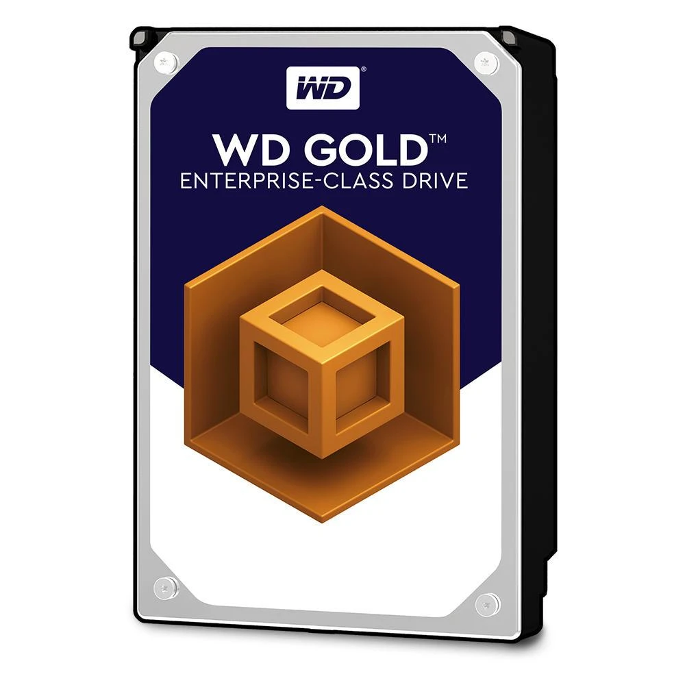 WD Gold kietasis diskas su logotipu