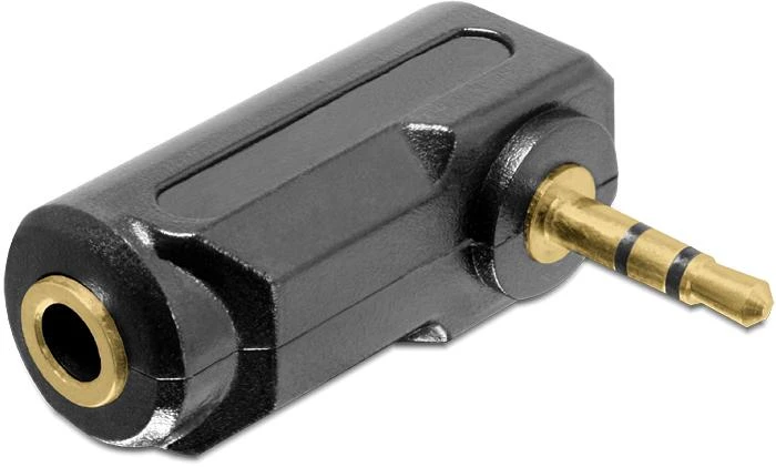DELOCK Adapteris Audio Stereo 3,5 mm 3 kontaktų kištukas > domkratas kampuotas