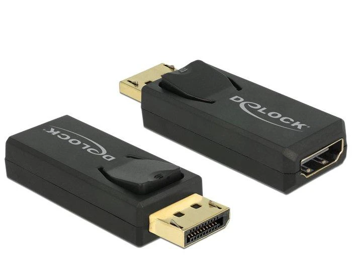 Delock DisplayPort į HDMI adapteriai, 2 vienetai