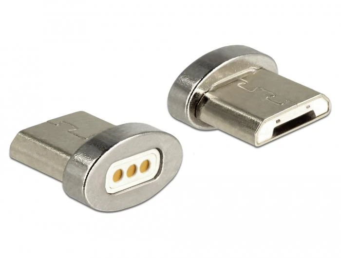 DeLOCK magnetinės Micro-USB jungtys, 2 vnt.