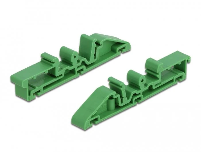 Delock Hutschienenclip für Platine 85 mm 4 Stück