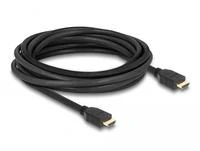 Delock 5m HDMI laidas, juodas